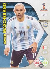 Mascherano Javier 2018 Panini Adrenalyn XL World Cup #3