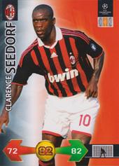 Seedorf Clarence 09-10 Panini UEFA CL Super Strikes #9