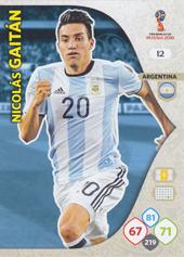 Gaitán Nicolás 2018 Panini Adrenalyn XL World Cup #12