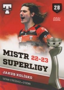 Kolísko Jakub 22-23 GOAL Cards Tatran Střešovice #12