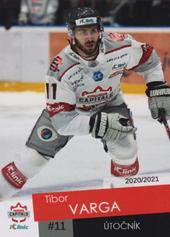 Varga Tibor 20-21 Slovakian Bratislava Capitals #13