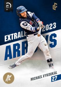 Vykoukal Michael 2023 LC Czech Baseball Extraleague #16