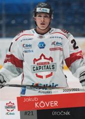 Köver Jakub 20-21 Slovakian Bratislava Capitals #19