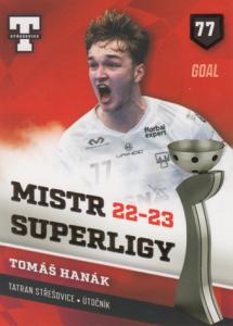 Hanák Tomáš 22-23 GOAL Cards Tatran Střešovice #20