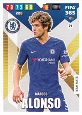 Alonso Marcos 19-20 Panini Adrenalyn XL FIFA 365 #21