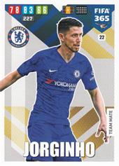 Jorginho 19-20 Panini Adrenalyn XL FIFA 365 #22