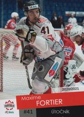 Fortier Maxime 20-21 Slovakian Bratislava Capitals #26