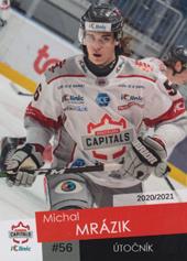 Mrázik Michal 20-21 Slovakian Bratislava Capitals #28