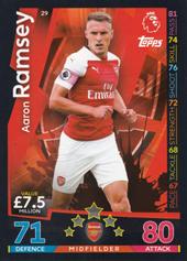 Ramsey Aaron 18-19 Topps Match Attax PL #29