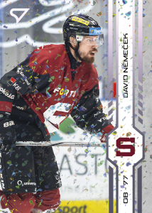 Němeček David 2025 Tipsport ELH Play Off Violet #378 Němeček David 2025 Tipsport ELH Play Off Violet #378