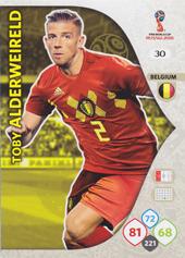 Alderweireld Toby 2018 Panini Adrenalyn XL World Cup #30