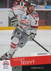 Šedivý Eduard 20-21 Slovakian Bratislava Capitals #30