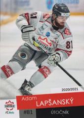 Lapšanský Adam 20-21 Slovakian Bratislava Capitals #35