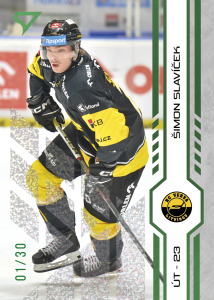 Slavíček Šimon 2025 Tipsport ELH Play Off Green #387