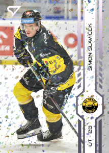 Slavíček Šimon 2025 Tipsport ELH Play Off Violet #387 Slavíček Šimon 2025 Tipsport ELH Play Off Violet #387