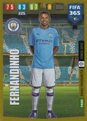 Fernandinho 19-20 Panini Adrenalyn XL FIFA 365 Fans Favourite #48