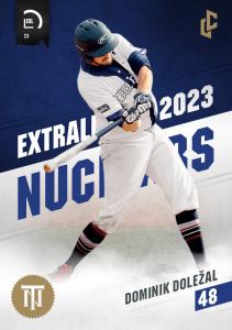 Doležal Dominik 2023 LC Czech Baseball Extraleague #55