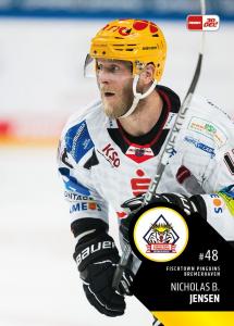 B. Jensen Nicholas 23-24 Playercards DEL #57