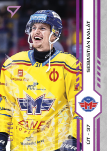 Malát Sebastián 2025 Tipsport ELH Play Off Purple #402