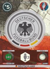 Germany 2016 Panini Adrenalyn XL EURO Team Logo #64