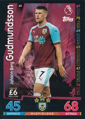 Gudmundsson Jóhann Berg 18-19 Topps Match Attax PL #65