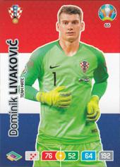 Livaković Dominik 2020 Panini Adrenalyn XL EURO #65