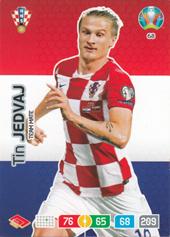 Jedvaj Tin 2020 Panini Adrenalyn XL EURO #68