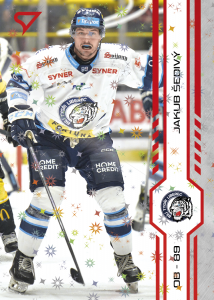 Šedivý Jakub 2025 Tipsport ELH Play Off Red #406