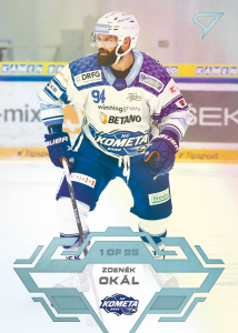 Okál Zdeněk 23-24 Tipsport Extraliga Ice Blue #309