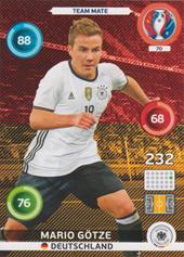 Götze Mario 2016 Panini Adrenalyn XL EURO #70