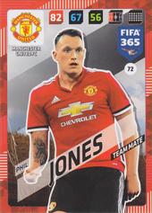 Jones Phil 17-18 Panini Adrenalyn XL FIFA 365 #72