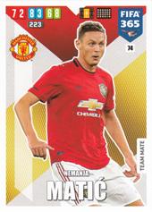 Matić Nemanja 19-20 Panini Adrenalyn XL FIFA 365 #74