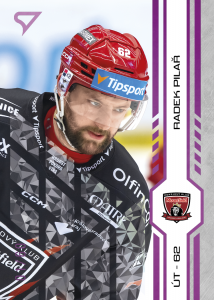Pilař Radek 2025 Tipsport ELH Play Off Purple #414 Pilař Radek 2025 Tipsport ELH Play Off Purple #414