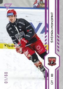 Pokorný Štěpán 2025 Tipsport ELH Play Off Purple #415 Pokorný Štěpán 2025 Tipsport ELH Play Off Purple #415