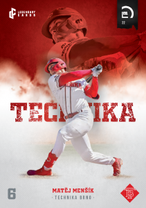 Menšík Matěj 2022 LC Czech Baseball Extraleague #97