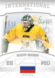 Zhukov Maksim 22-23 GOAL Cards Chance liga International Team #IT-1