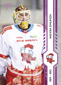 Zhukov Maksim 2025 Tipsport ELH Play Off Purple #428 Zhukov Maksim 2025 Tipsport ELH Play Off Purple #428