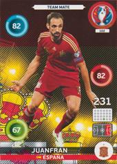 Juanfran 2016 Panini Adrenalyn XL EURO #102