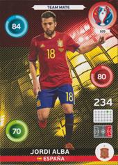 Alba Jordi 2016 Panini Adrenalyn XL EURO #105