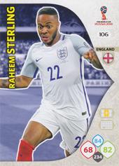 Sterling Raheem 2018 Panini Adrenalyn XL World Cup #106