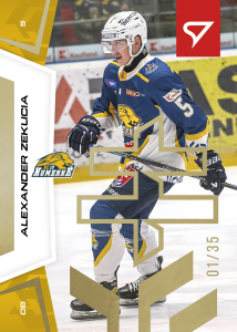 Zekucia Alexander 24-25 Slovenská hokejová liga Gold #118
