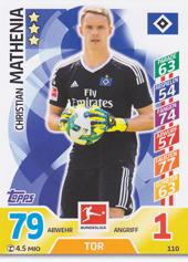 Mathenia Christian 17-18 Topps Match Attax BL #110