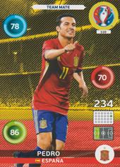 Pedro Rodríguez 2016 Panini Adrenalyn XL EURO #110