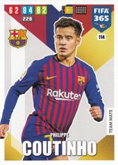 Coutinho Philippe 19-20 Panini Adrenalyn XL FIFA 365 #114