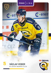 Veber Václav 25-26 GOAL Cards Maxa liga #ZLI-08 Veber Václav 25-26 GOAL Cards Maxa liga #ZLI-08