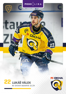 Válek Lukáš 25-26 GOAL Cards Maxa liga #ZLI-09 Válek Lukáš 25-26 GOAL Cards Maxa liga #ZLI-09