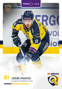 Paukku Jesse 25-26 GOAL Cards Maxa liga #ZLI-11 Paukku Jesse 25-26 GOAL Cards Maxa liga #ZLI-11