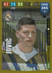 Jović Luka 19-20 Panini Adrenalyn XL FIFA 365 Impact Signing #122