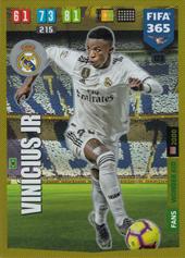 Vinícius Júnior 19-20 Panini Adrenalyn XL FIFA 365 Wonder Kid #123