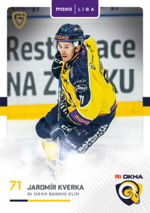 Kverka Jaromír 25-26 GOAL Cards Maxa liga #ZLI-13 Kverka Jaromír 25-26 GOAL Cards Maxa liga #ZLI-13